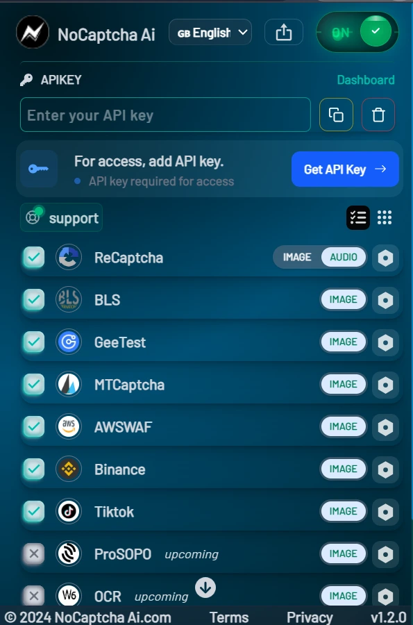 Banner showcasing the NoCaptchaAI Auto Captcha Solver browser extension.