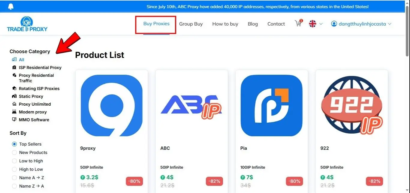 Payment process on TradeProxy